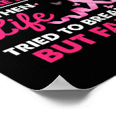 私の傷跡は私ががんのビートの話だ ポスター (角)