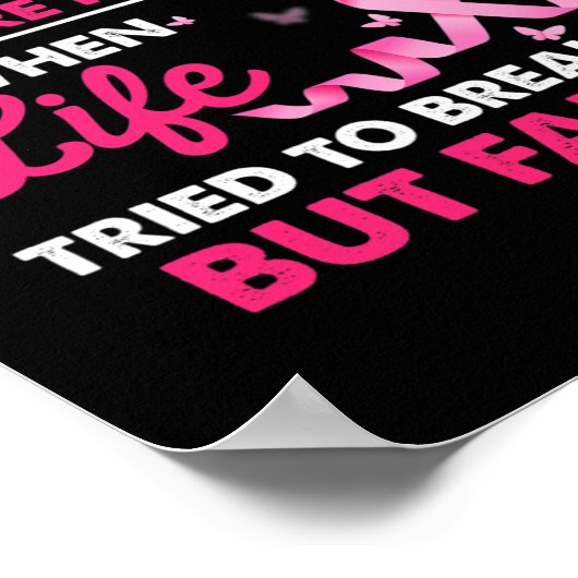 私の傷跡は私ががんのビートの話だ ポスター (角)