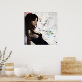 私の傾きの支持 ポスター (キッチン)