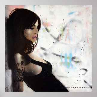 私の傾きの支持 ポスター