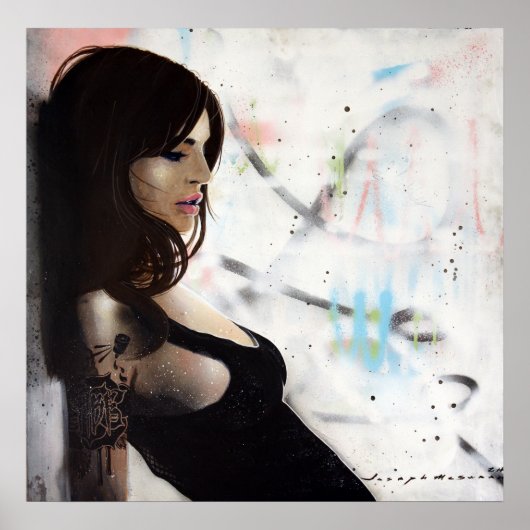 私の傾きの支持 ポスター (正面)