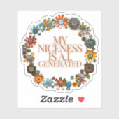 私の優しさは人工知能 シール (シート)