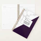 私の優勝シーズンのプランナー。 プランナー手帳 (ディスプレー)