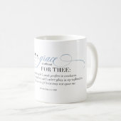私の優美はTheeのために十分です コーヒーマグカップ (正面右)
