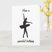 私の優雅な友人への優雅な誕生日 カード (黄色い花)