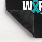 私の兄はウォリアー・トゥレット症候群アワレ マウスパッド (コーナー)