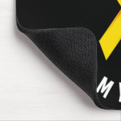 私の兄は私のヒーロー小児がん認識度T マウスパッド (コーナー)