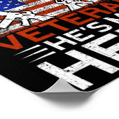 私の兄は私のヒーロー誇りを持ったアメリカの退役軍人 ポスター (角)