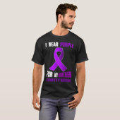 私の兄は私の神経障害の戦士 Tシャツ (正面フル)