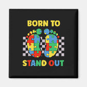 私の兄はAu-some自閉症意識自閉症Li マグネット (正面)