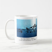 私の兄弟の看守 コーヒーマグカップ (左)