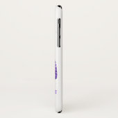 私の兄弟の贈り物としての膵がんI衣服パープル Case-Mate iPhoneケース (裏面/左)