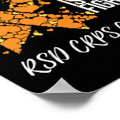 私の兄弟の闘いは私の闘い RSD CRPS啓発 ポスター (角)