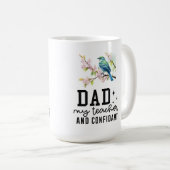 私の先生と親友のマグカップ コーヒーマグカップ (正面右)