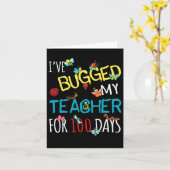 私の先生に100日の学生Kを抱きしめた カード (黄色い花)