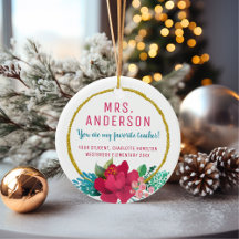 私の先生のお気に入りのクリスマスプレゼント