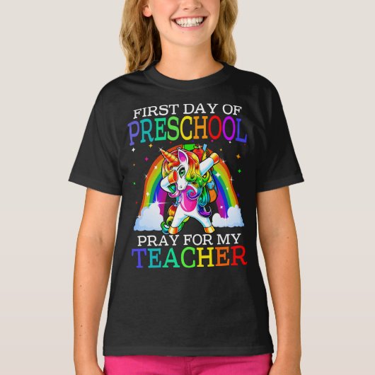 私の先生の前祈学初日 Tシャツ (正面)