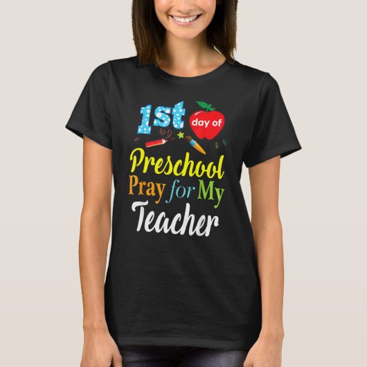 私の先生の前祈学初日 Tシャツ (正面)
