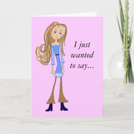 私の先生の挨拶状があることをありがとう サンキューカード (正面)