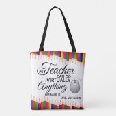 私の先生はほとんど何でもできる トートバッグ (裏面)