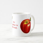 私の先生は最高にマグです コーヒーマグカップ (正面右)