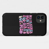 私の先生は私との100日間のディスコグルーヴィーな時間を乗り越えた Case-Mate iPhoneケース (裏面(横))
