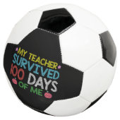私の先生は私の100日目の学校を生き残った サッカーボール (3/4)