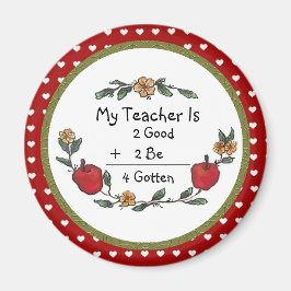 私の先生は2良い2 Be 4磁石を取得 マグネット