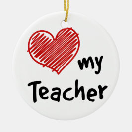 私の先生を！ セラミックオーナメント