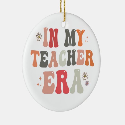 私の先生エラおもしろいー新学期 セラミックオーナメント (右)