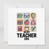 私の先生時代の幼稚園先生生活 サンキューカード (正面)