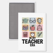 私の先生時代の幼稚園先生生活 マグネット (正面/裏面)