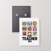 私の先生時代の幼稚園先生生活 缶バッジ (正面/裏面)