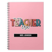 私の先生時代の引用文 ノートブック (正面)