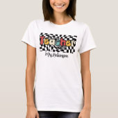 私の先生時代レトロ先生ギフトTシャツ Tシャツ (正面)