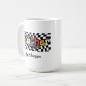 私の先生時代レトロ先生 コーヒーマグカップ (正面左)