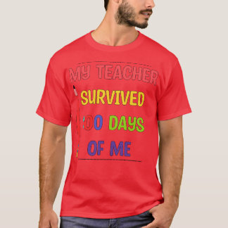 私の先生生き延び100日の私2 Tシャツ