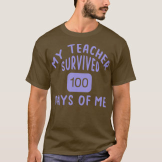 私の先生生き延び100日の私5 Tシャツ
