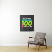「私の先生生き延び100日 タペストリー (インサイチュ)