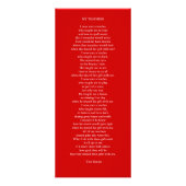 私の先生 ラックカード (正面)