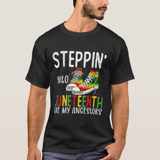 私の先祖のように七十へステpg幸せ七十 tシャツ (正面)