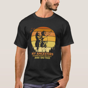 私の先祖は私のように熱狂する自尊心を失った Tシャツ