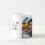 私の全てとカスタム写真 コーヒーマグカップ (正面左)