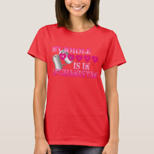 私の全ハートはアフガニスタンだ Tシャツ