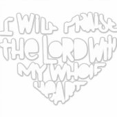 私の全ハート シール (正面)