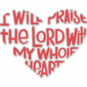 私の全ハート シール (正面)