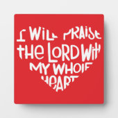 私の全ハート フォトプラーク (正面)