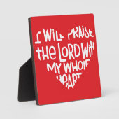 私の全ハート フォトプラーク (正面)