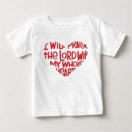 私の全ハート ベビーTシャツ