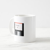 私の全体の生命 コーヒーマグカップ (正面左)